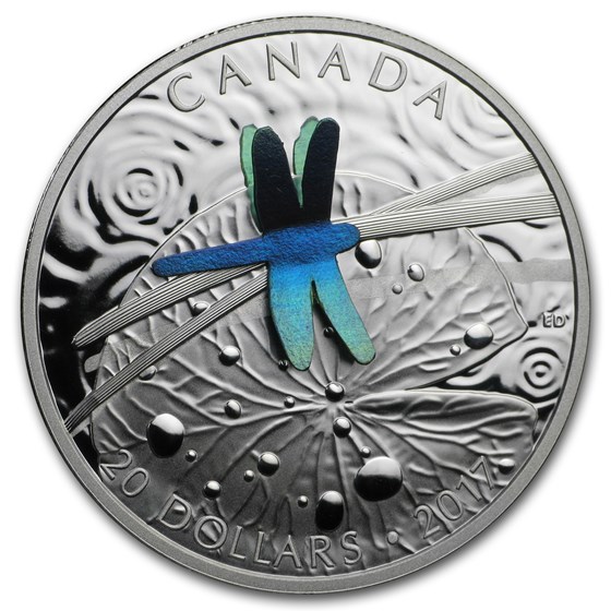 2017 Canada 1 oz Proof Silver $20 Nature's Adornments 2017 Canada 1 oz Proof Silver $20 Nature's Adornments